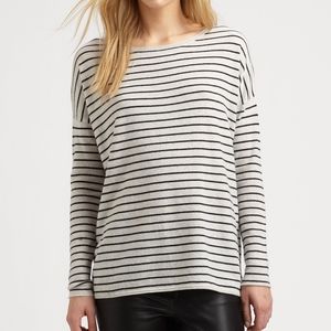Vince Striped Cashmere Sweater
